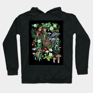 Rabbit Strawberry Garden Hoodie